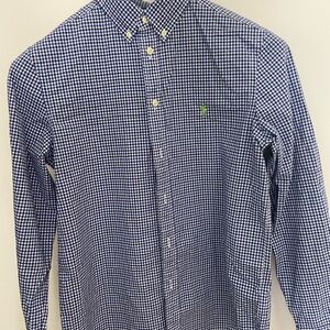 Ralph Lauren Men's Navy Gingham Shirt